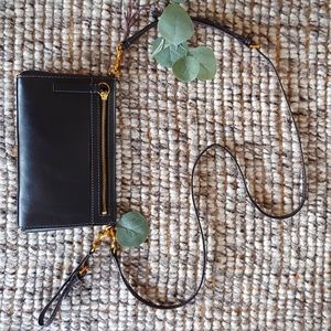 Frye Carson Leather Wristlet & Crossbody Bag